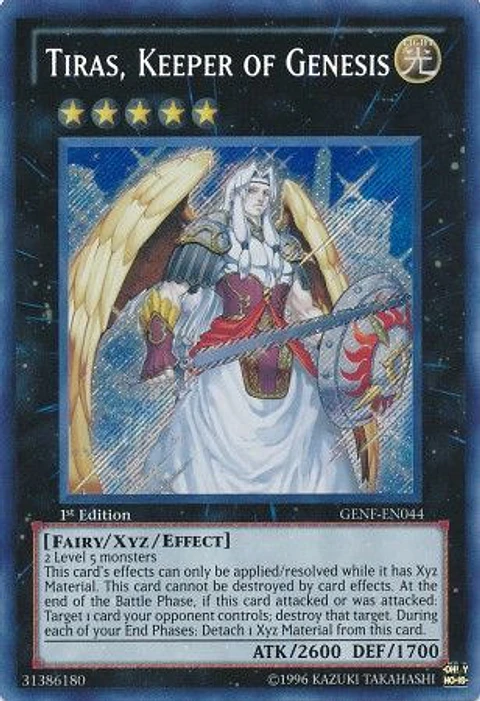 Tiras, Keeper of Genesis - GENF-EN044 - Secret Rare