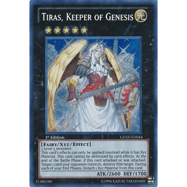 Tiras, Keeper of Genesis - GENF-EN044 - Secret Rare