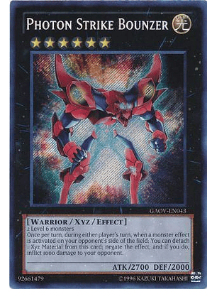 Photon Strike Bounzer - GAOV-EN043 - Secret Rare