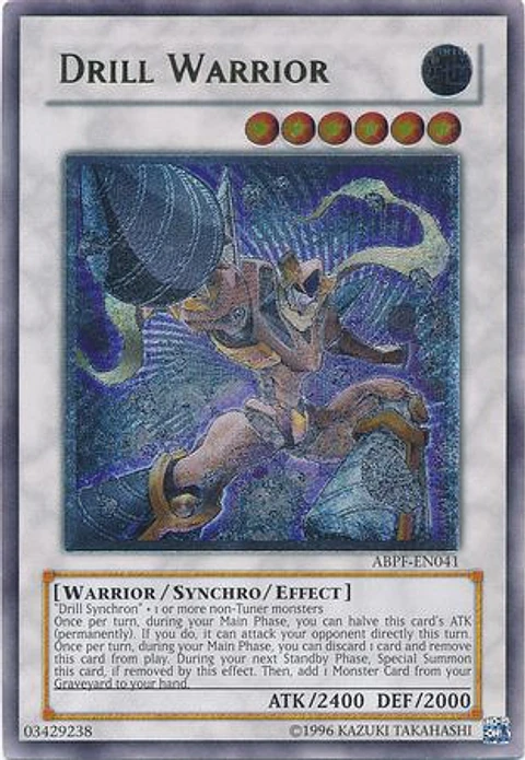 Ultimate Rare - Drill Warrior - ABPF-EN041