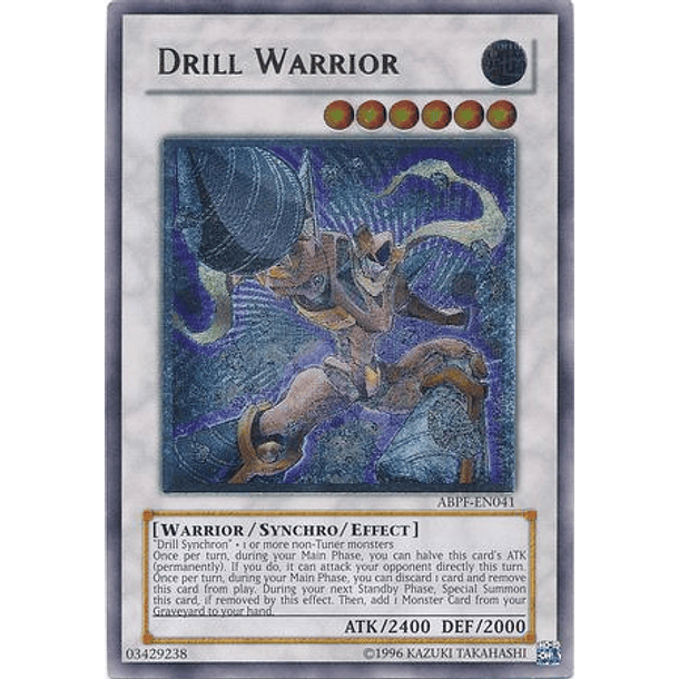 Ultimate Rare - Drill Warrior - ABPF-EN041