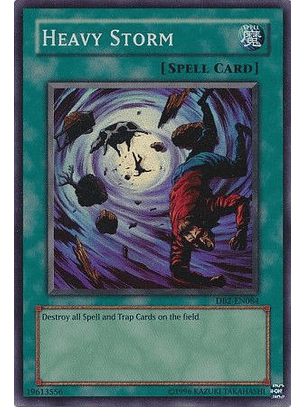 Heavy Storm - DB2-EN084 - Super Rare