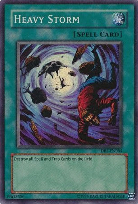 Heavy Storm - DB2-EN084 - Super Rare