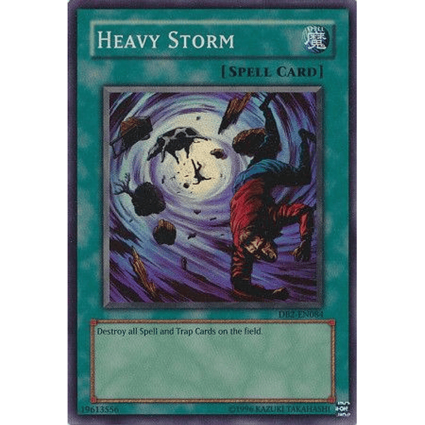 Heavy Storm - DB2-EN084 - Super Rare