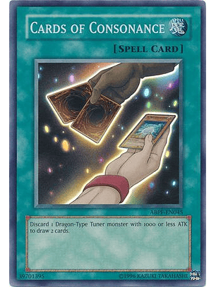 Cards of Consonance - ABPF-EN045 - Super Rare (Daño menor)