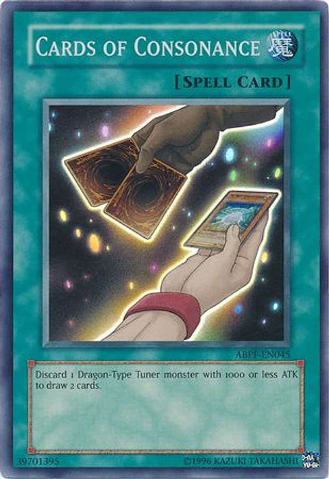 Cards of Consonance - ABPF-EN045 - Super Rare (Daño menor)