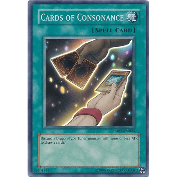 Cards of Consonance - ABPF-EN045 - Super Rare (Daño menor)