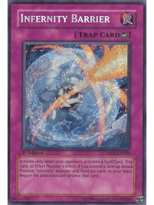 Infernity Barrier - TSHD-EN089 - Secret Rare 1st Edition
