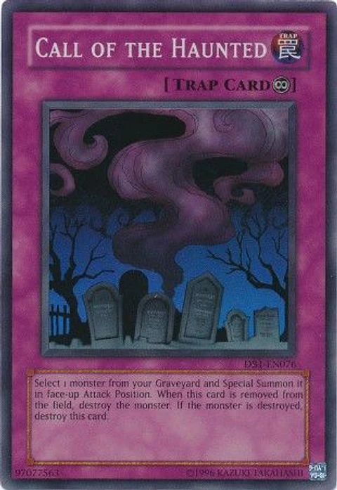 Call Of The Haunted - DB1-EN076 - Super Rare