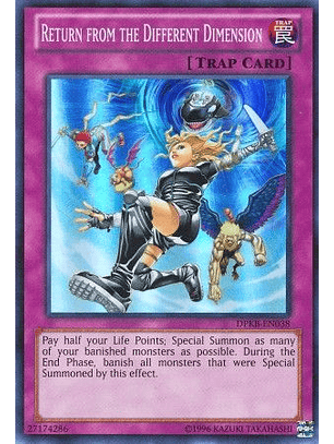 Return from the Different Dimension - DPKB-EN038 - Super Rare