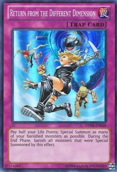 Return from the Different Dimension - DPKB-EN038 - Super Rare