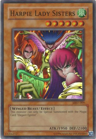 Harpie Lady Sisters - MRD-009 - Super Rare 1