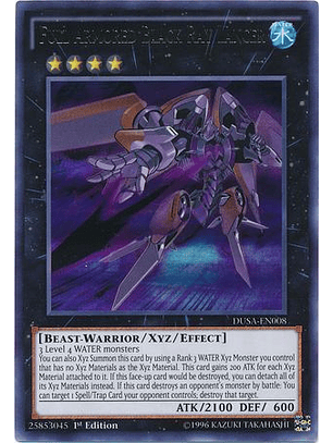 Full Armored Black Ray Lancer - DUSA-EN008 - Ultra Rare