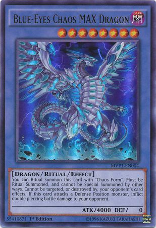 Blue-Eyes Chaos MAX Dragon - MVP1-EN004 - Ultra Rare 1