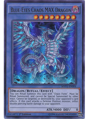 Blue-Eyes Chaos MAX Dragon - MVP1-EN004 - Ultra Rare