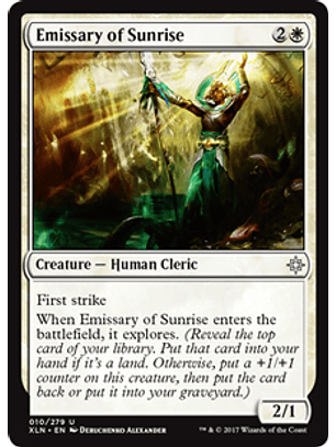 Emyisary of Sunrise - XLN