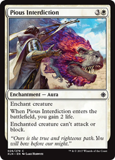 Pious Interdiction - XLN - C