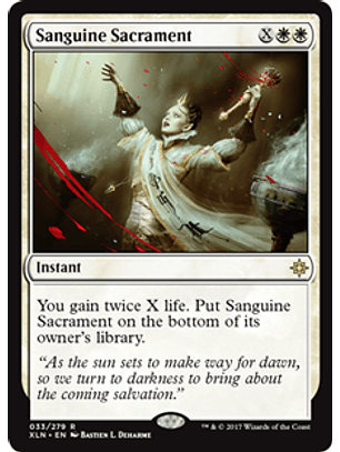 Sanguine Sacrament - XLN