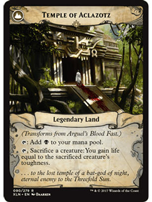 Arguel's Blood Fast / Temple of Aclazotz - XLN 