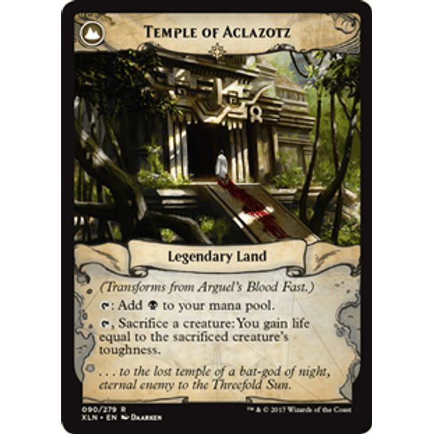Arguel's Blood Fast / Temple of Aclazotz - XLN  2