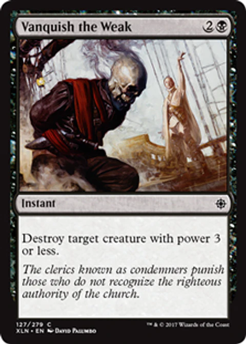 Vanquish The Weak - XLN - C 