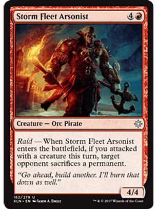 Storm Fleet Arsonist - XLN