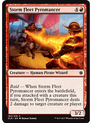 Storm Fleet Pyromancer - XLN - C 