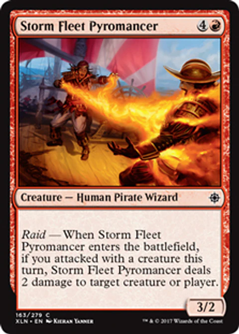 Storm Fleet Pyromancer - XLN - C 