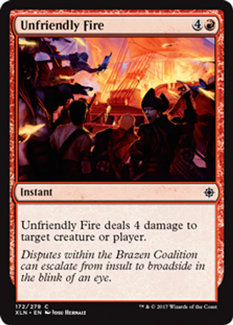 Unfriendly Fire - XLN - C 