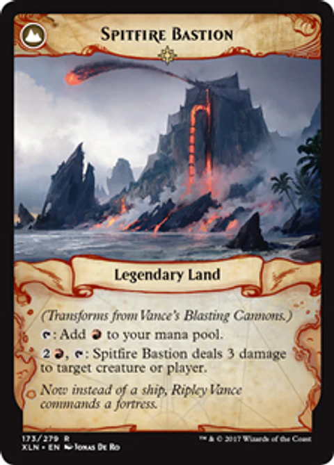 Vance's Blasting Cannons /  Spitfire Bastion - XLN