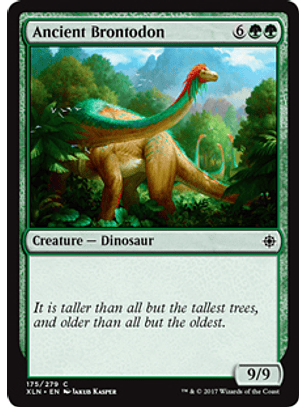 Ancient Brontodon - XLN - C