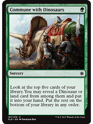 Commune With Dinosaurs - XLN - C