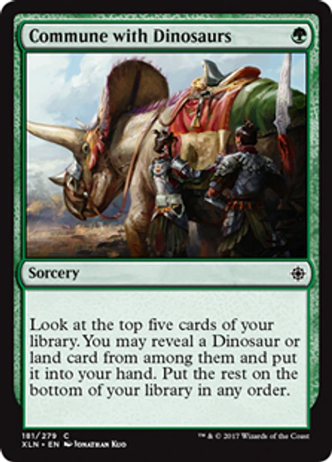 Commune With Dinosaurs - XLN - C
