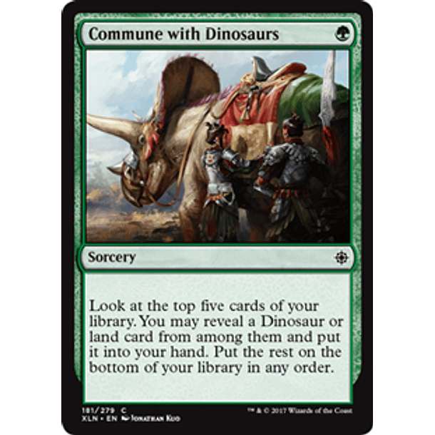 Commune With Dinosaurs - XLN