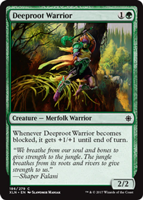 Deeproot Warrior - XLN - C 