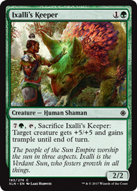 Ixalli's Keeper - XLN - C 