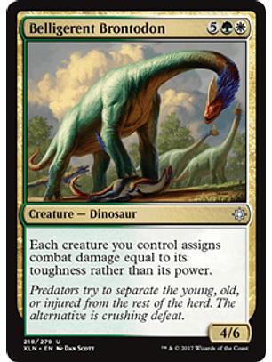 Belligerent Brontodon - XLN