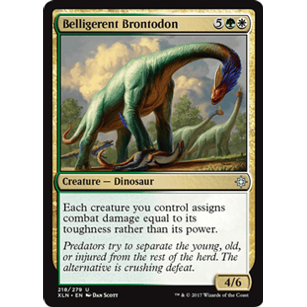 Belligerent Brontodon - XLN