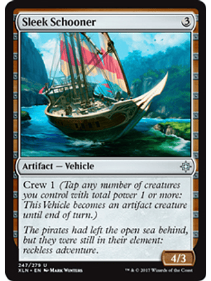 Sleek Schooner - XLN