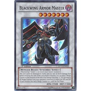 Blackwing Armor Master - DP11-EN013 - Super Rare