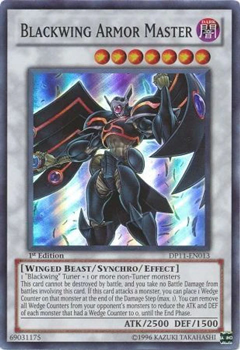 Blackwing Armor Master - DP11-EN013 - Super Rare