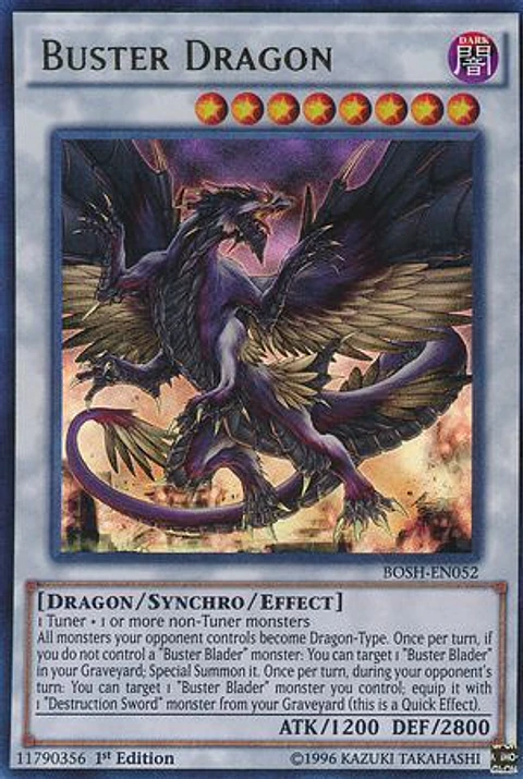 Buster Dragon - BOSH-SP052 - Ultra Rare