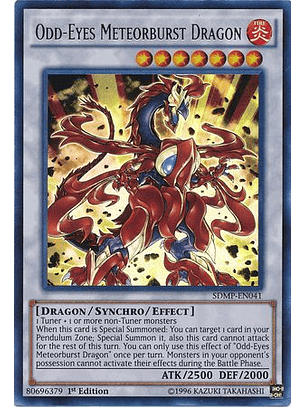 Odd-Eyes Meteorburst Dragon - SDMP-EN041 - Ultra Rare