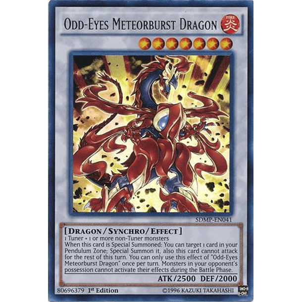 Odd-Eyes Meteorburst Dragon - SDMP-EN041 - Ultra Rare