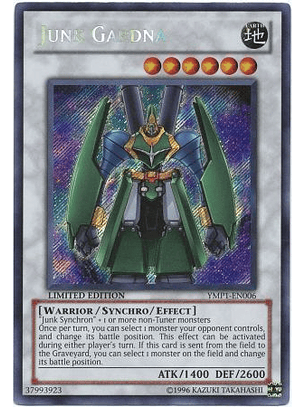 Junk Gardna - YMP1-EN006 - Secret Rare