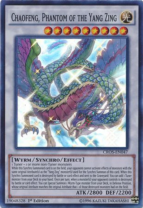 Chaofeng, Phantom of the Yang Zing - CROS-EN047 - Super Rare 