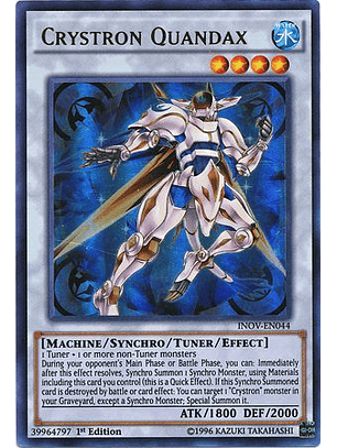 Crystron Quandax - INOV-EN044 - Ultra Rare