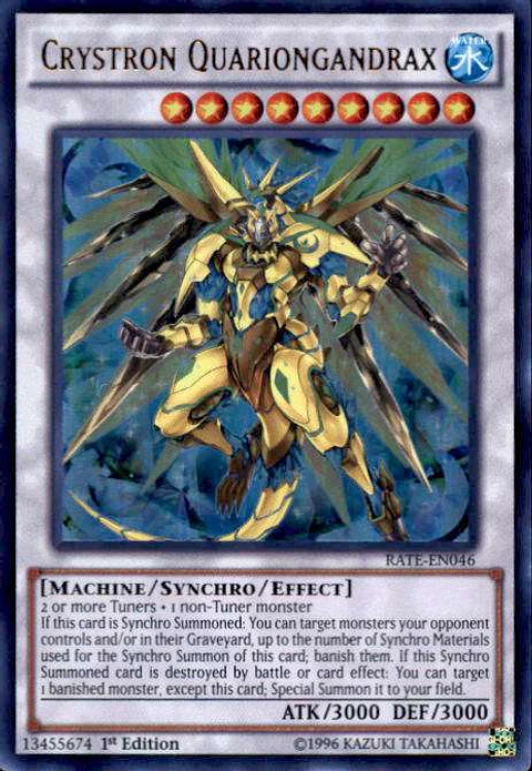 Crystron Quariongandrax - RATE-EN046 - Ultra Rare