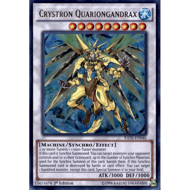 Crystron Quariongandrax - RATE-EN046 - Ultra Rare