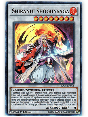 Shiranui Shogunsaga - BOSH-EN054 - Ultra Rare